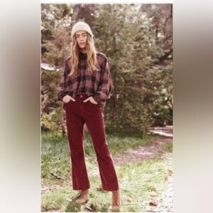 The Great Burgundy Corduroy Pants